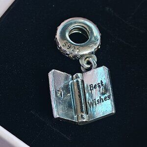 Authentic Pandora Retired Birthday Wishes Dangle Charm 791723CZ
